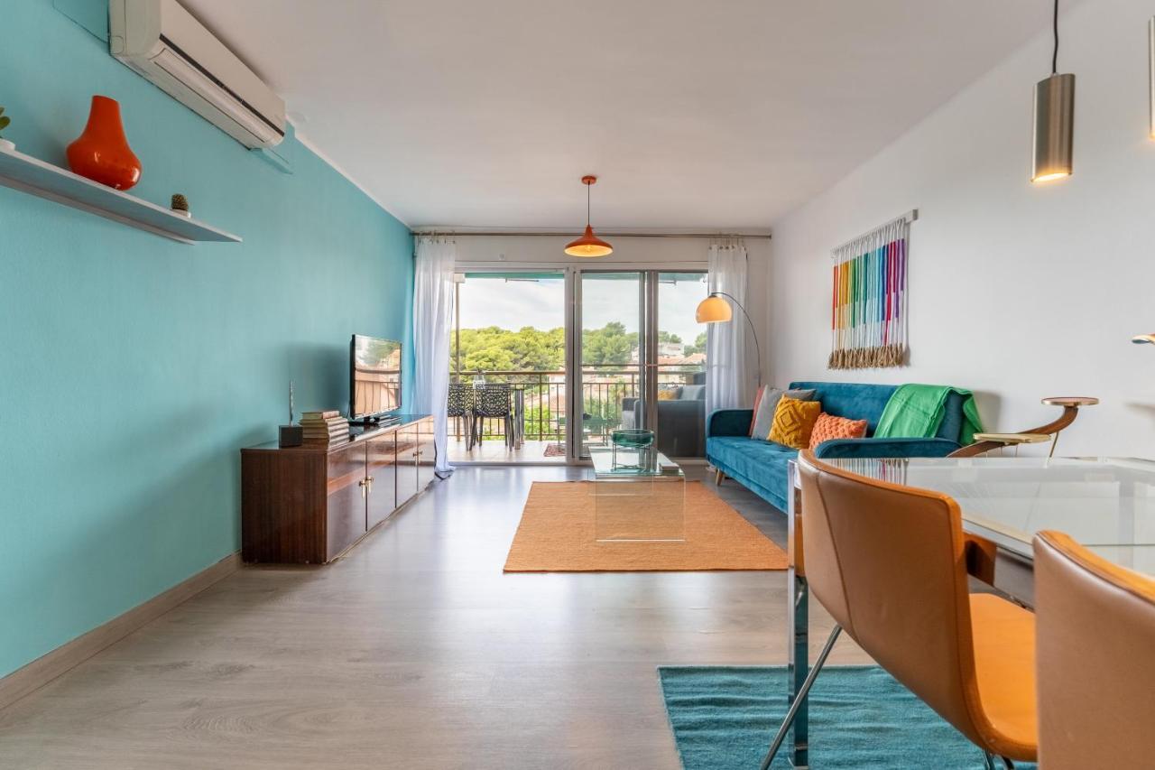 Beach Front Retro Hideaway In Salou Exteriér fotografie